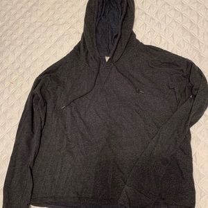 Grey cropped sweater